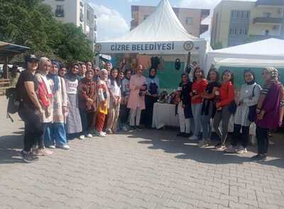 idil-halk-egitimi-merkezi-sergisi-ziyaret-edildi