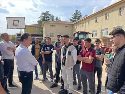 Kaymakamımız Öğrencilerimizle